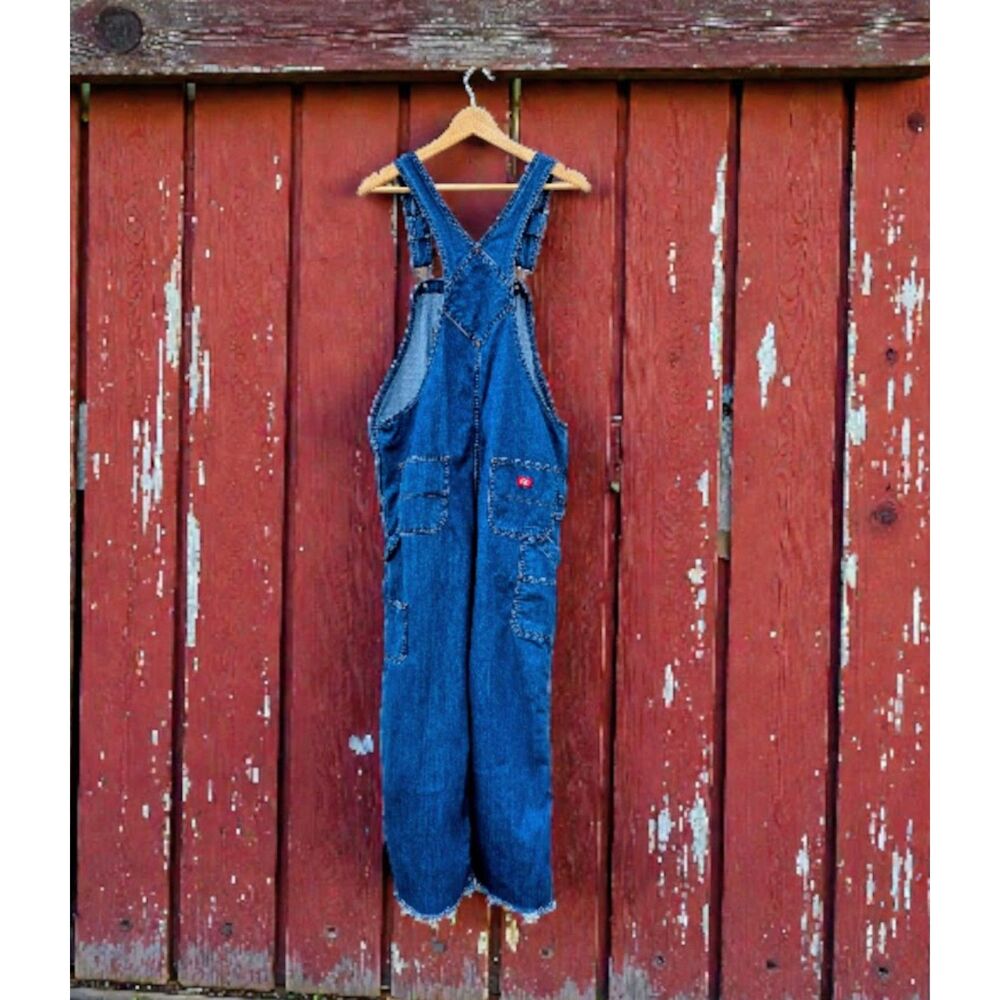 Dickies Denim Bib Overalls L